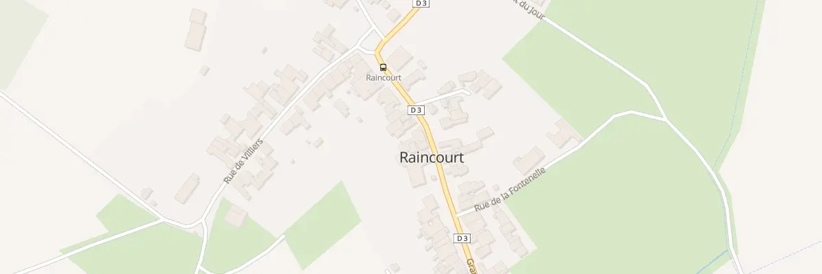 Plan du 15 Gr Grande Rue à Raincourt