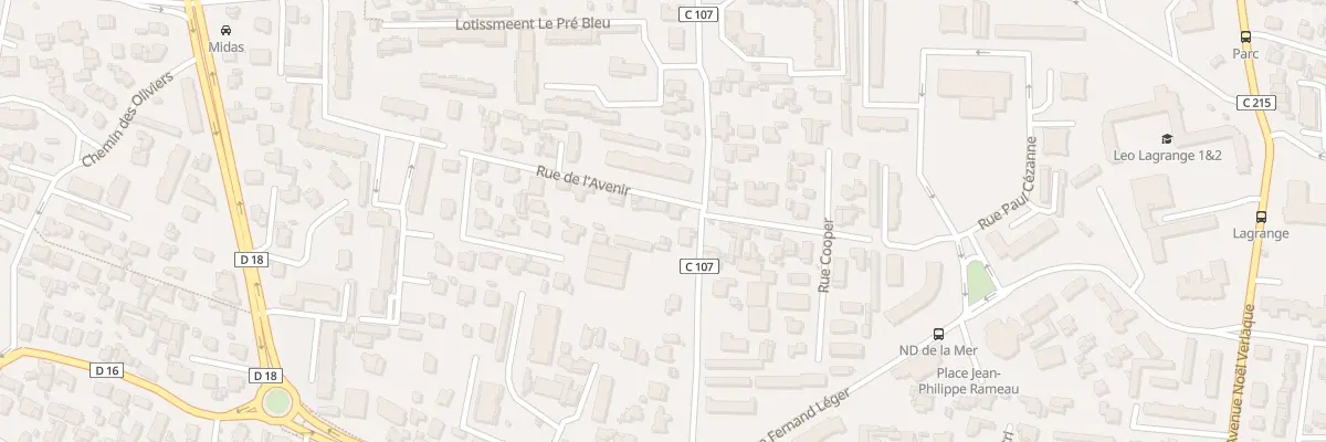 Plan du 9001 Vieux Chemin des Sablettes à La Seyne-sur-Mer