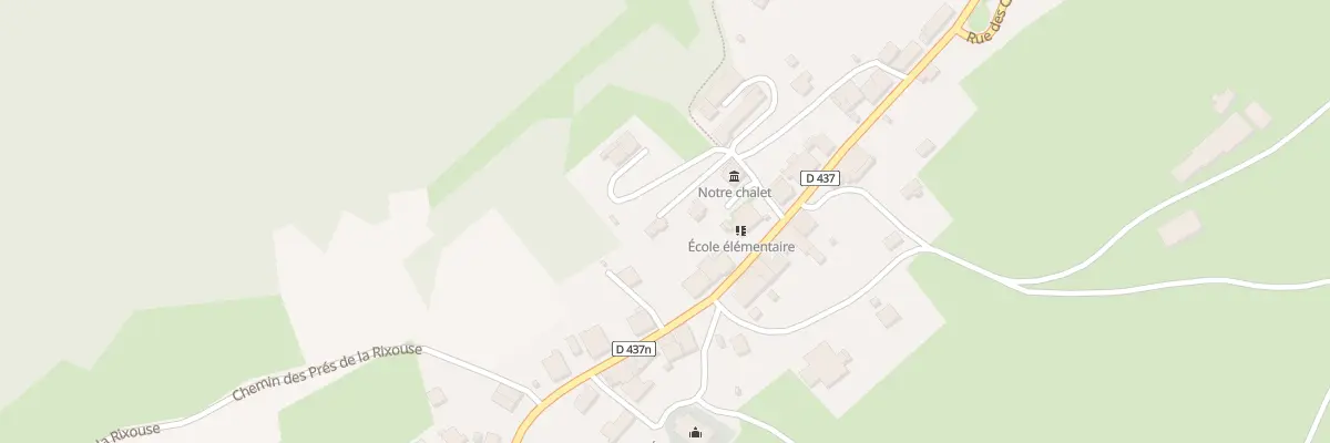 Plan du 5 Rue du Puits de la Violette à La Rixouse