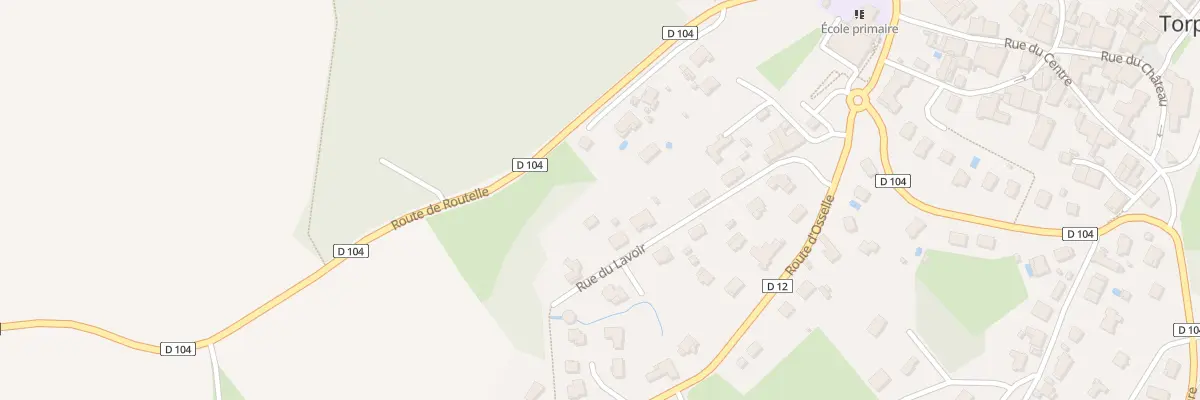 Plan du 20B Rue du Lavoir à Torpes