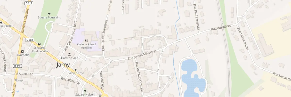 Plan du 2 Rue de Lorraine à Jarny