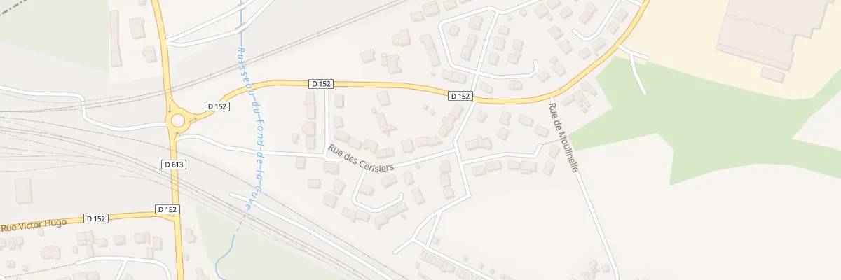 Plan du 15 Rue des Cerisiers à Jarny