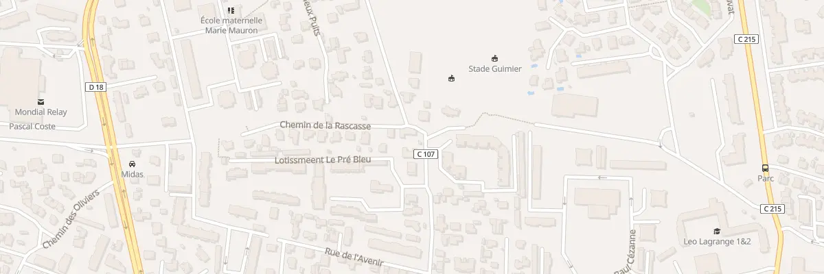 Plan du 462 Vieux Chemin des Sablettes à La Seyne-sur-Mer