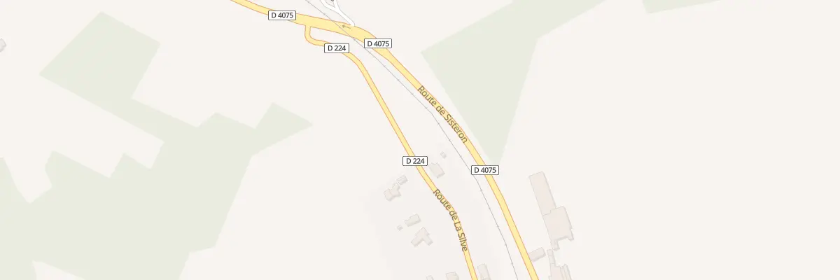 Plan du 245 Rte de la Silve à Mison