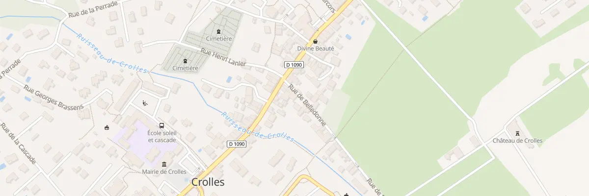 Plan du 32 Rue de Belledonne à Crolles