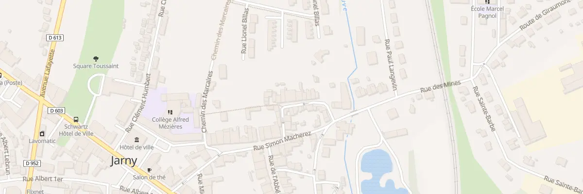 Plan du 23 Rue de Lorraine à Jarny