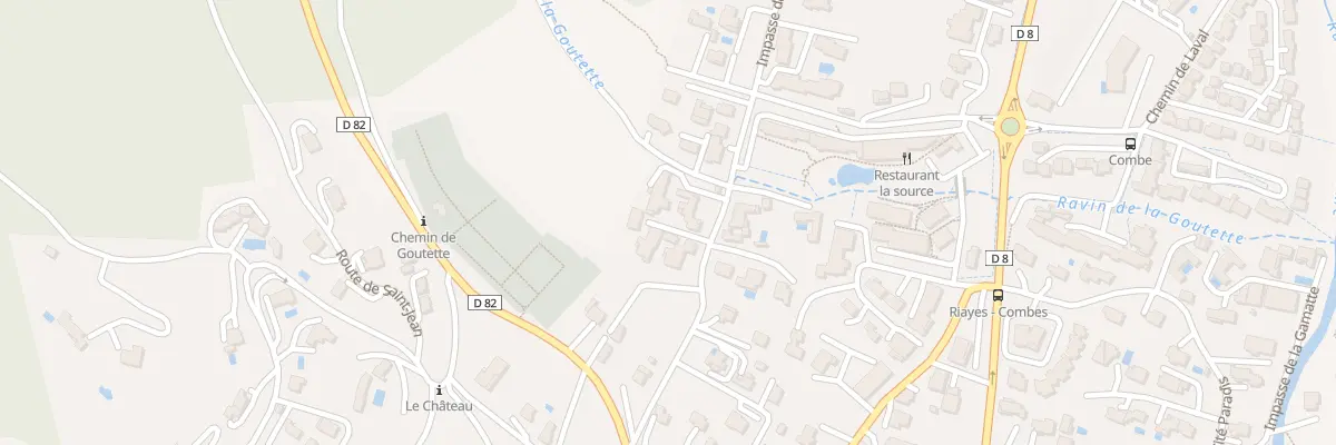 Plan du 9999 Che des Riayes à Gréoux-les-Bains