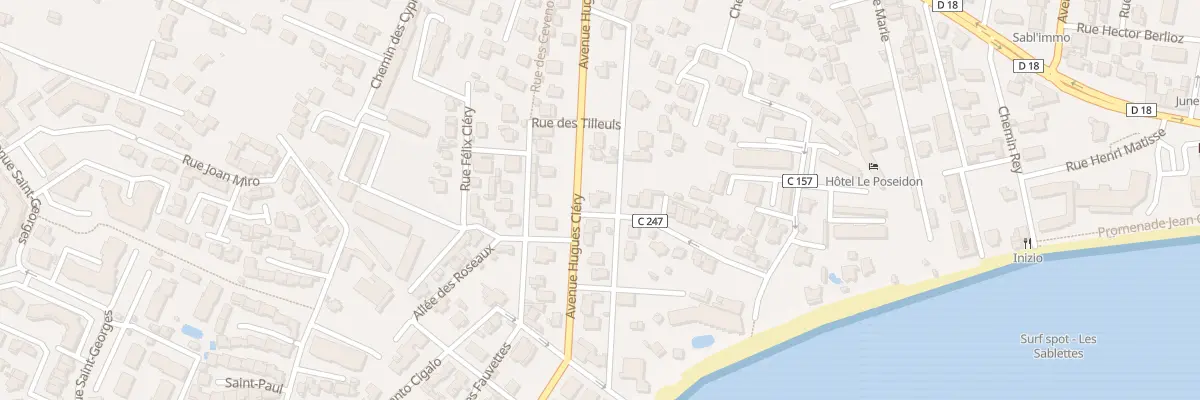 Plan du 9023 Av Hugues Clery à La Seyne-sur-Mer