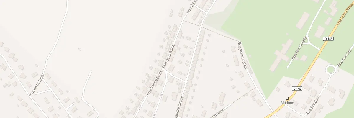 Plan du 73 Rue de la Mine à Tucquegnieux