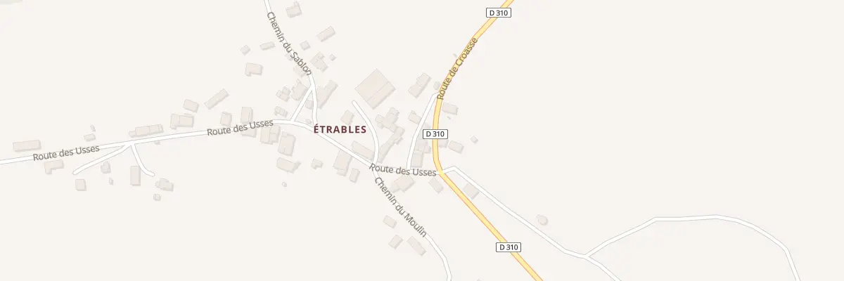 Plan du 2291 Rte de Croasse à Desingy