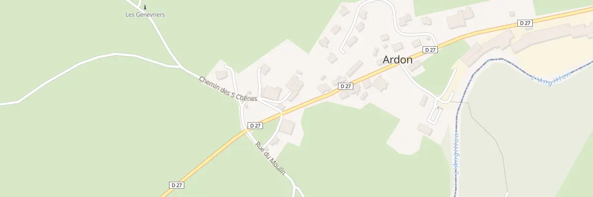 Plan du 4 Rue du Chalet à Ardon
