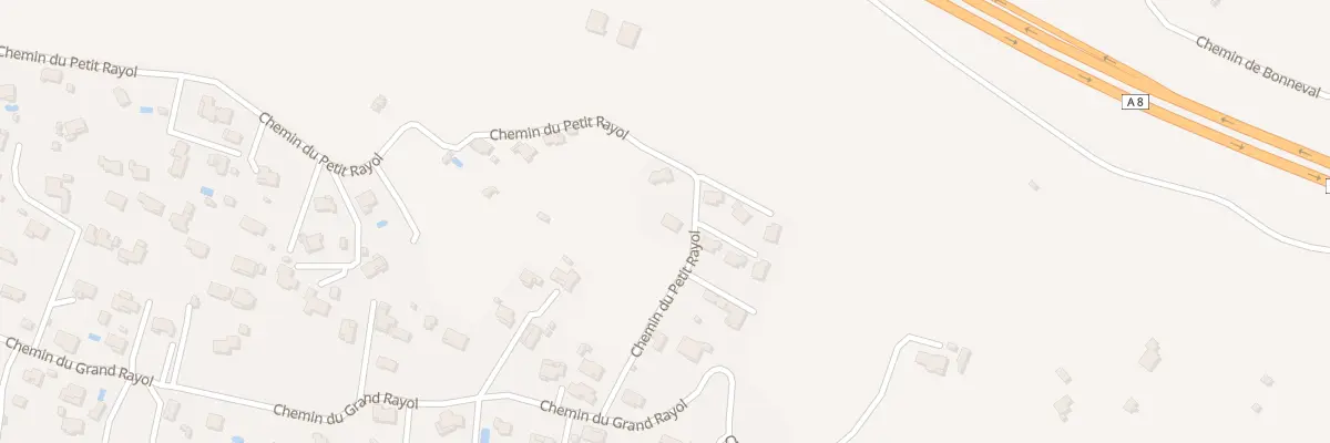 Plan du 908 Che du Petit Rayol à Saint-Maximin-la-Sainte-Baume