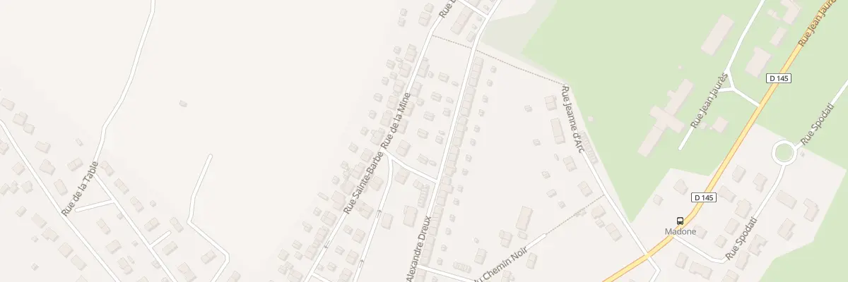 Plan du 71 Rue de la Mine à Tucquegnieux