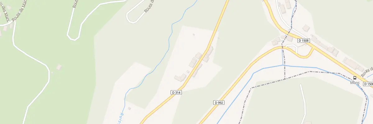 Plan du 288 Rte de Martian à Vanzy
