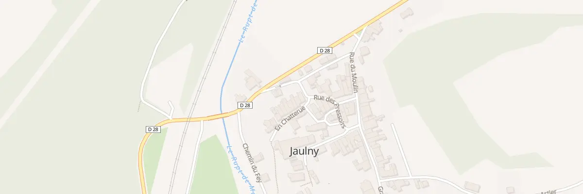 Plan du 4 Rue en Chatteru à Jaulny