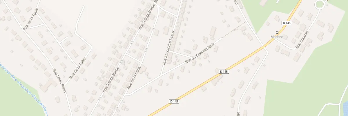 Plan du 30 Rue Alexandre Dreux à Tucquegnieux