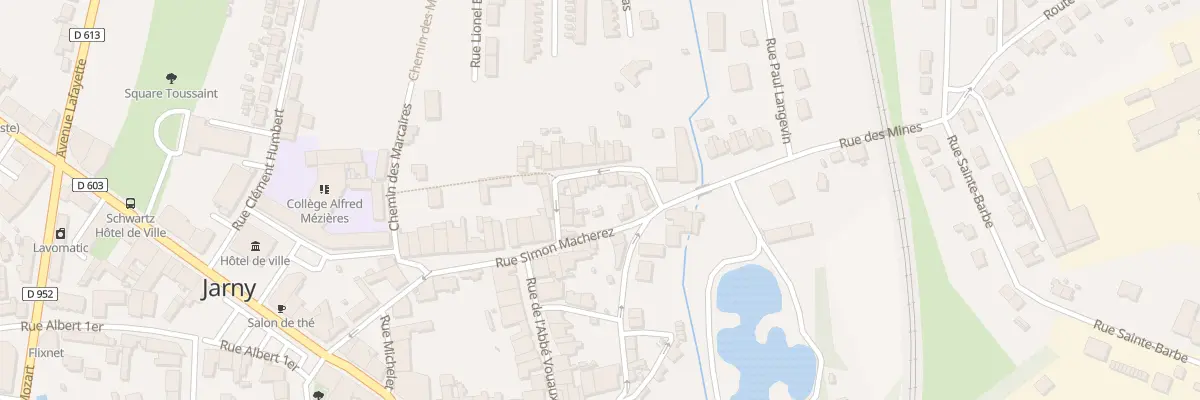 Plan du 14 Rue de Lorraine à Jarny