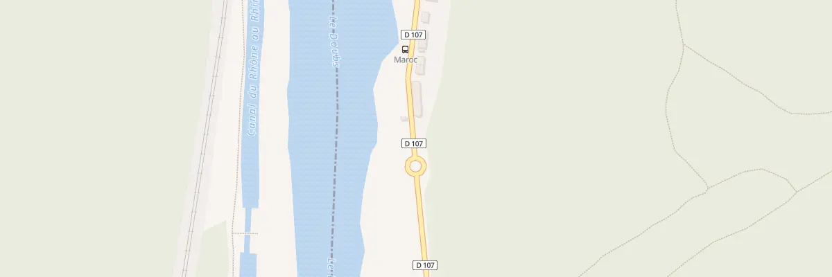 Plan du 64 Rue du Maroc à Boussières
