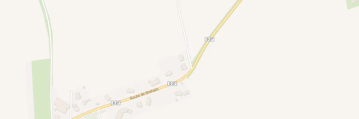 Plan du 3F Pte Fin à Bréhain-la-Ville