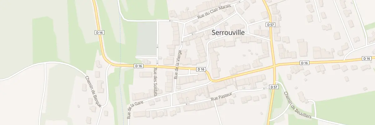 Plan du 6 Rue de la Vierge à Serrouville