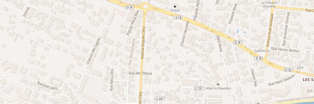 Plan du 52 Bd des Lauriers Roses à La Seyne-sur-Mer