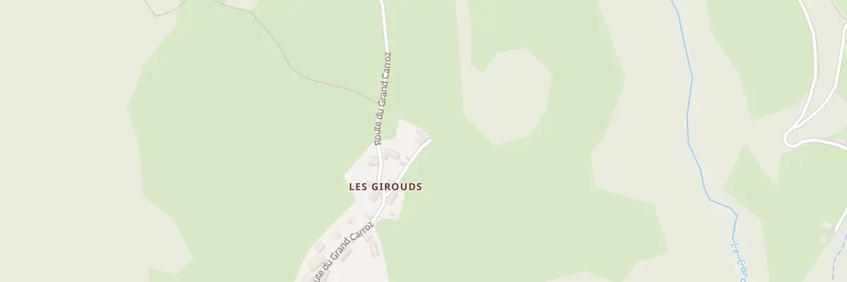 Plan du 5424F Les Girouds à Entremont-le-Vieux