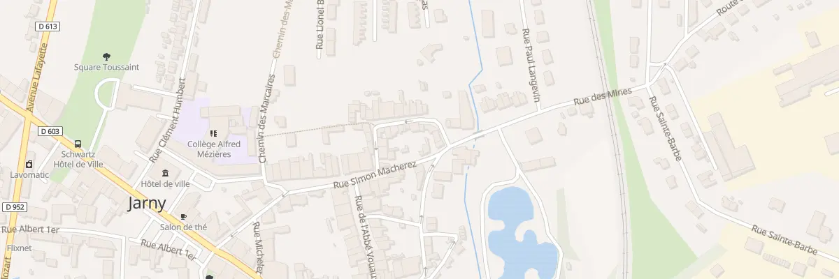 Plan du 16 Rue de Lorraine à Jarny