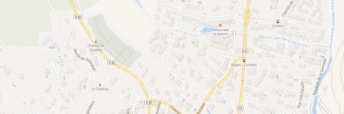 Plan du 313 Sous les Riayes à Gréoux-les-Bains