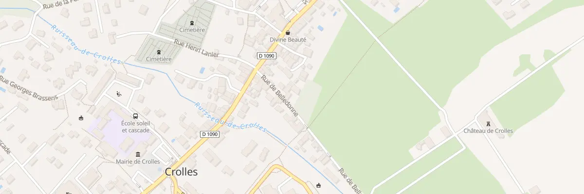 Plan du 75 Rue de Belledonne à Crolles