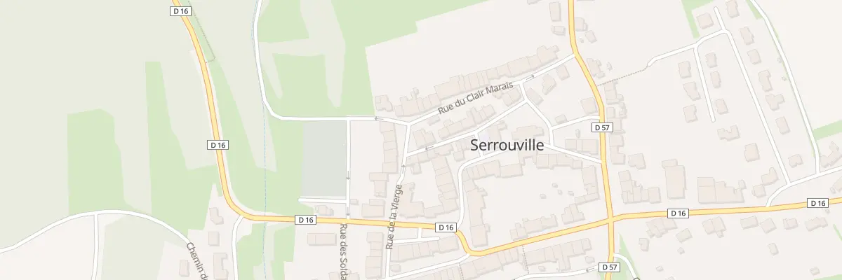 Plan du 24 Rue de la Vierge à Serrouville