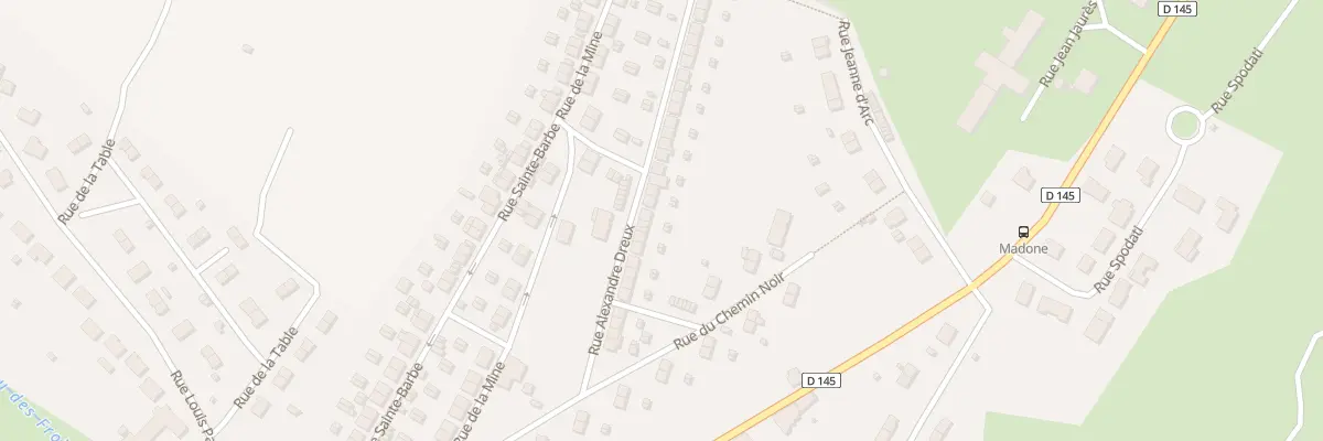 Plan du 21 Rue Alexandre Dreux à Tucquegnieux