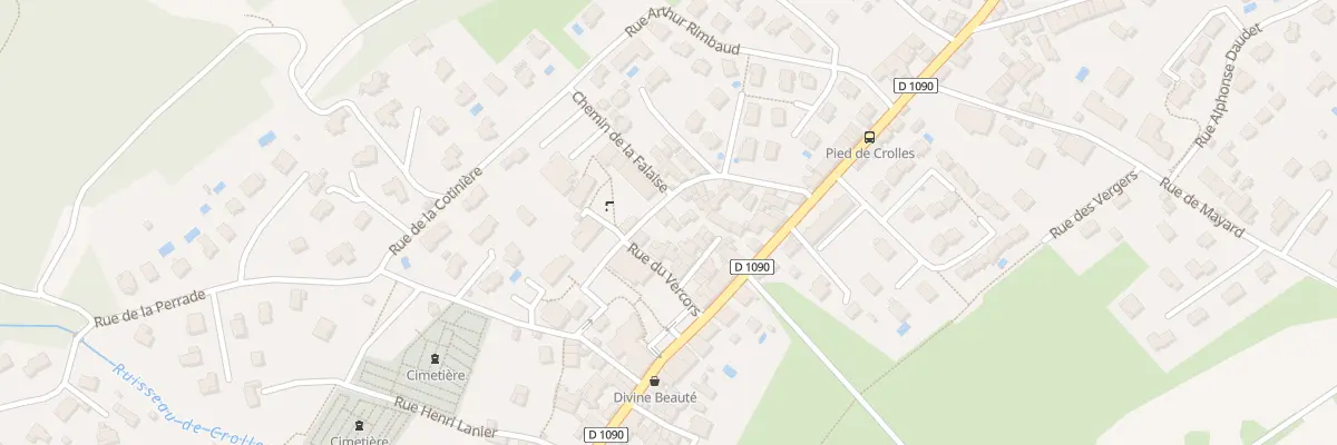 Plan du 48 Rue de l’Eperon à Crolles
