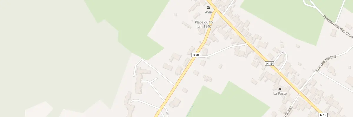 Plan du 6 Rue de Franche Comté à Combeaufontaine