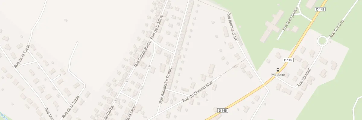 Plan du 19 Rue Alexandre Dreux à Tucquegnieux
