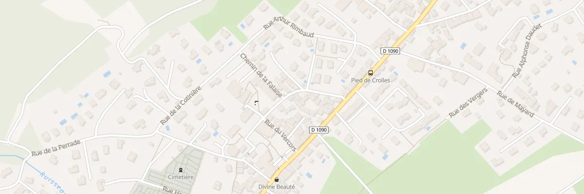 Plan du 64 Rue de l’Eperon à Crolles