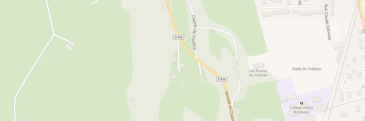 Plan du 9215 Mte de Chaloup à Cognin