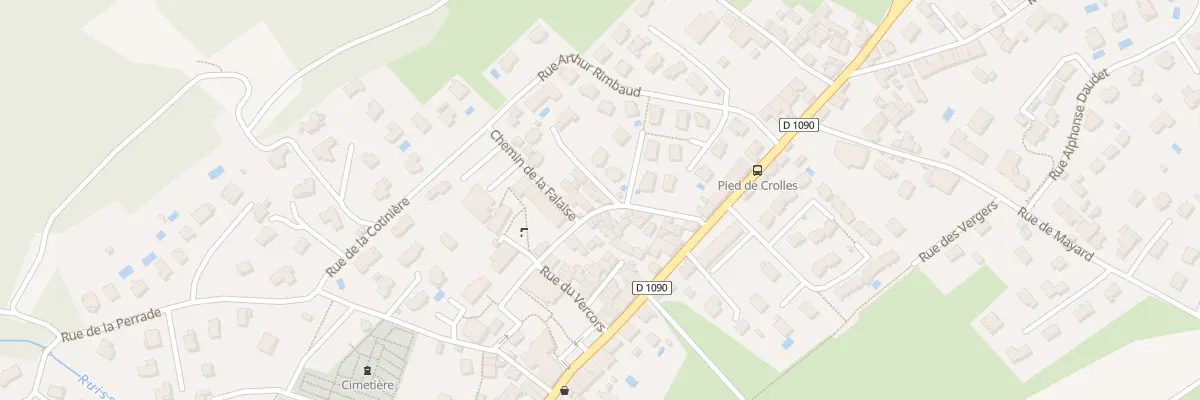 Plan du 71 Rue de l’Eperon à Crolles