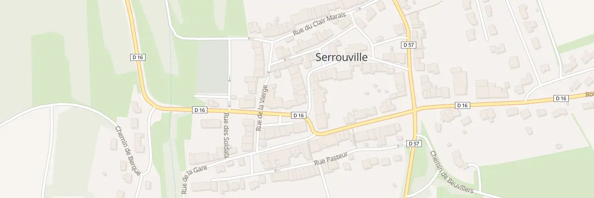 Plan du 2 Rte de Fillières à Serrouville