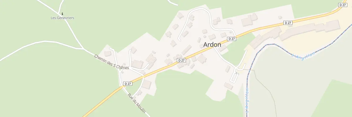 Plan du 24 Rue de l’Angillon à Ardon
