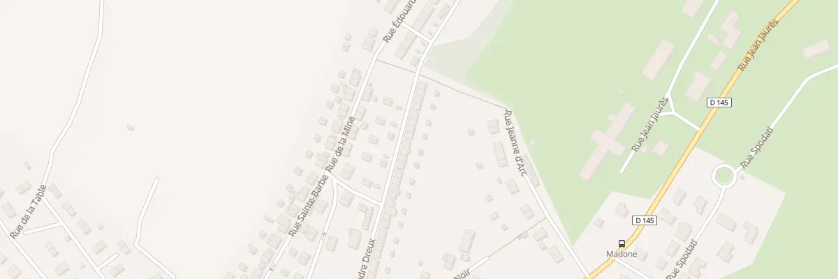 Plan du 8 Rue Alexandre Dreux à Tucquegnieux