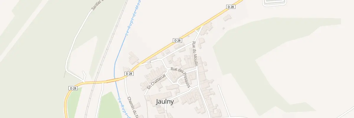 Plan du 8 Rue des Pressoirs à Jaulny