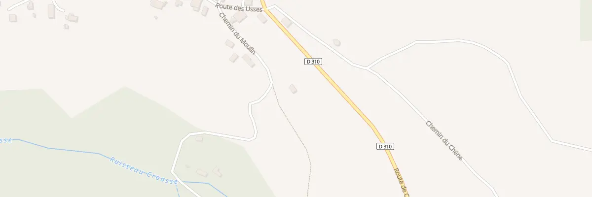 Plan du 165 Che du Moulin à Desingy