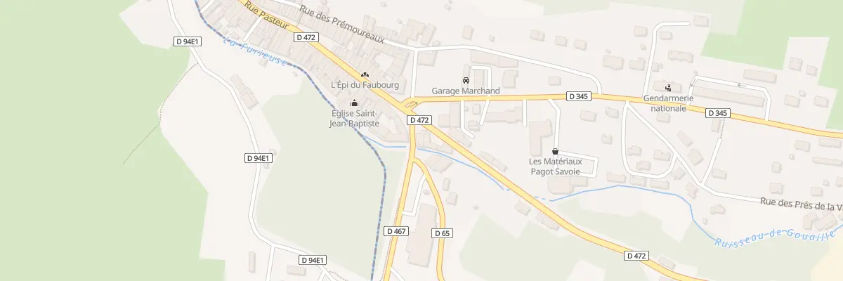 Plan du 81 Rue Pasteur à Salins-les-Bains