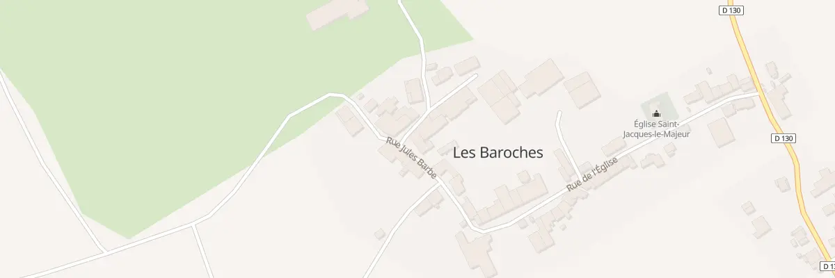 Plan du 11 Rue Jules Barbe aux Baroches