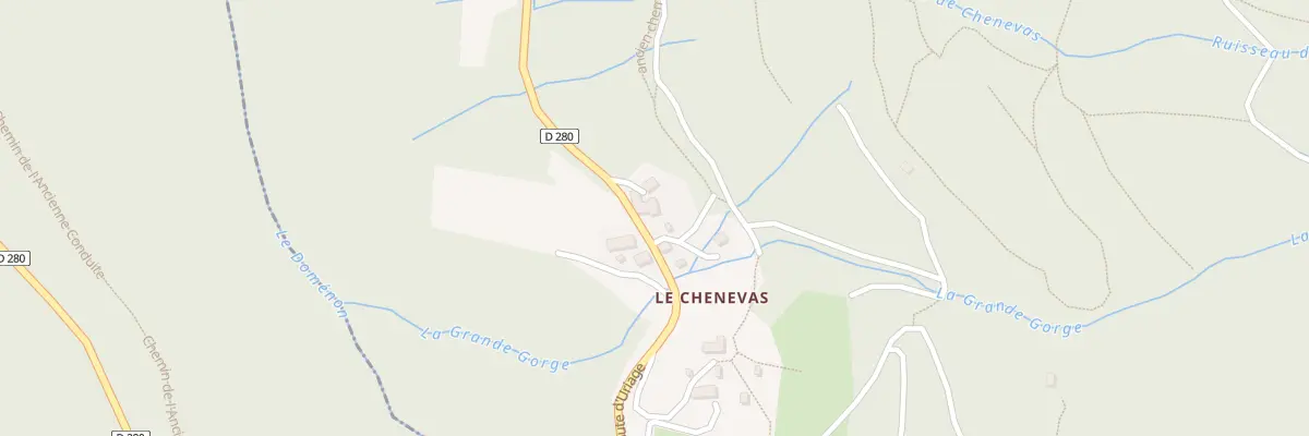 Plan du 1436 Rte d’’Uriage à Revel