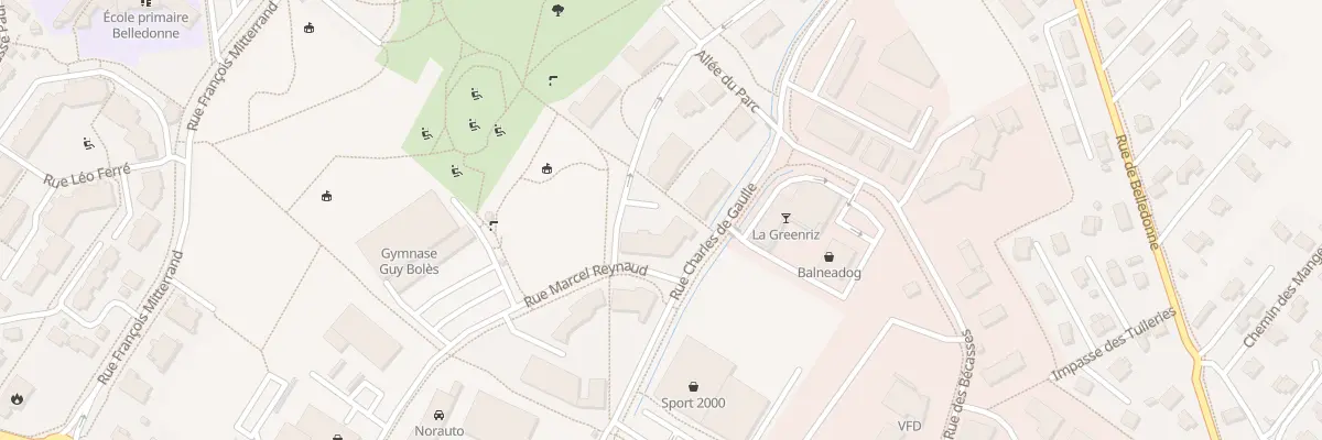 Plan du 52 All du Parc à Crolles