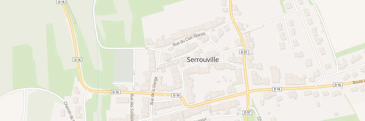 Plan du 15 Rue de la Poste à Serrouville