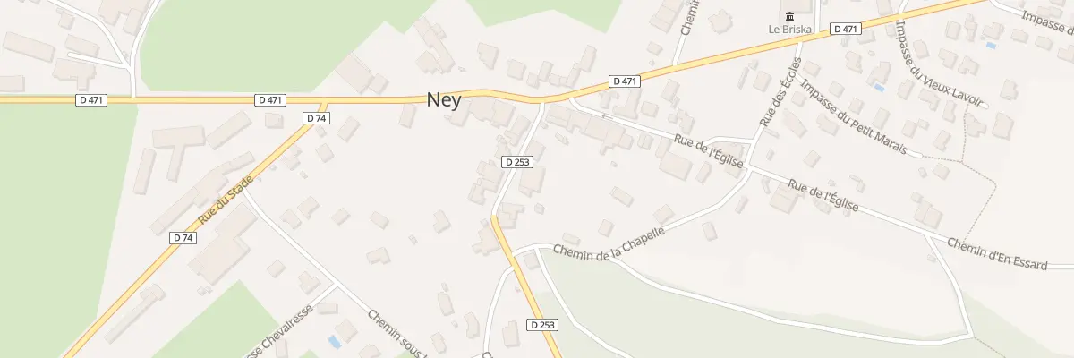 Plan du 73 Rue des Daphnés à Ney