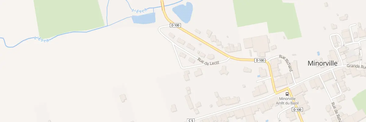 Plan du 3 Rue de Lectil à Minorville