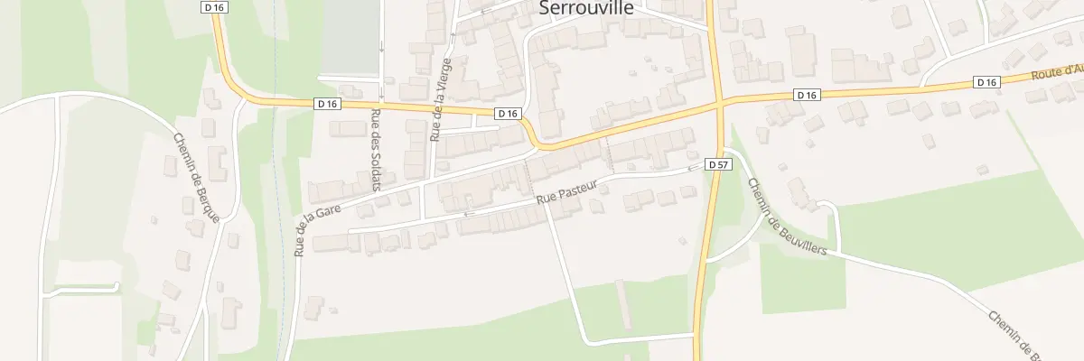 Plan du 21 Gr Gd Rue à Serrouville